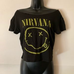 Nirvana Cropped Tee